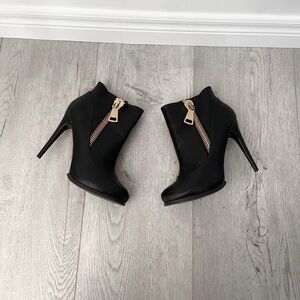 Call it Spring | Elegant Black Stiletto Ankle Boots